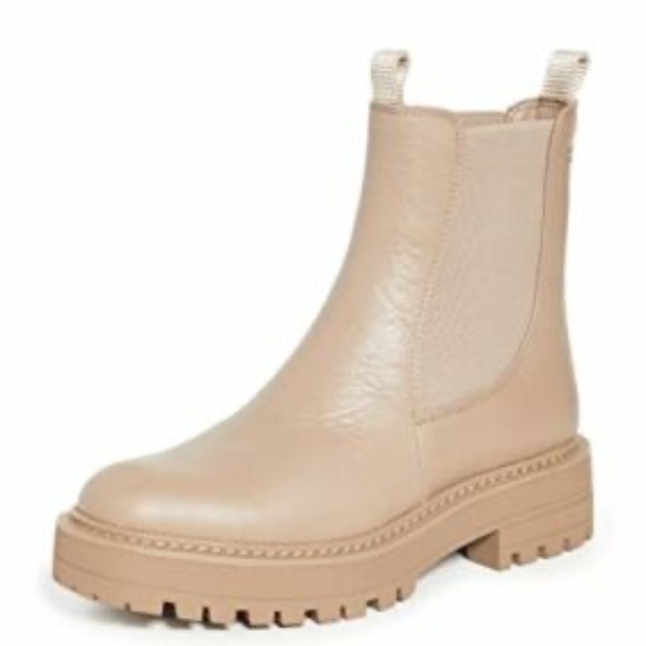 sam edelman women's laguna chelsea boot in cedar wood sz. 7.5 - Picture 1 of 7